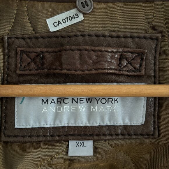 Vintage Cocoa Leather Jacket - Picture 3 of 16